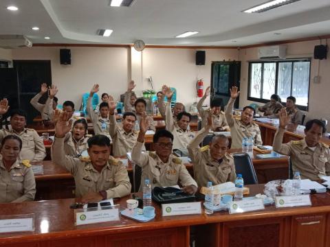 การประชุมสภาองค์การบริหารส่วนตำบลร่อนทอง สมัยสามัญ สมัยที่ 3 ครั้งที่ 1 ประจำปี พ.ศ. 2568