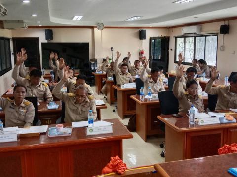 การประชุมสภาองค์การบริหารส่วนตำบลร่อนทอง สมัยวิสามัญ สมัยที่ 2 ครั้งที่ 1 ประจำปี พ.ศ. 2568