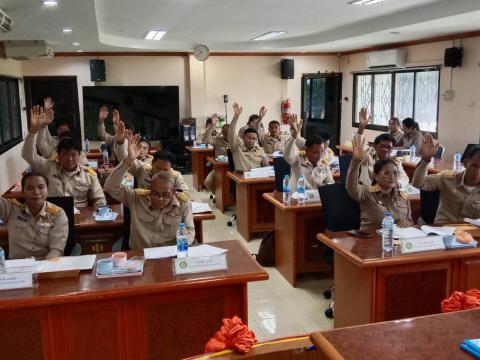 การประชุมสภาองค์การบริหารส่วนตำบลร่อนทอง สมัยวิสามัญ สมัยที่ 2 ครั้งที่ 1 ประจำปี พ.ศ. 2568