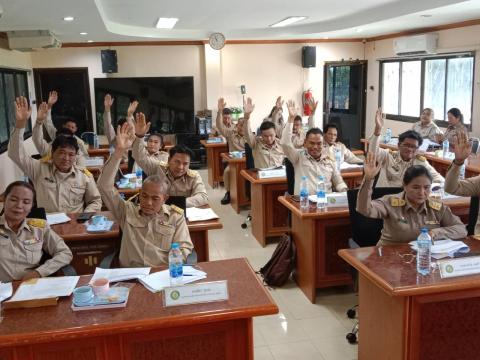 การประชุมสภาองค์การบริหารส่วนตำบลร่อนทอง สมัยวิสามัญ สมัยที่ 2 ครั้งที่ 1 ประจำปี พ.ศ. 2568