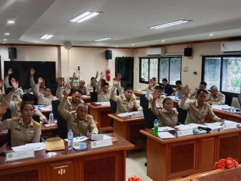 การประชุมสภาองค์การบริหารส่วนตำบลร่อนทอง สมัยวิสามัญ สมัยที่ 2 ครั้งที่ 2 ประจำปี พ.ศ. 2568