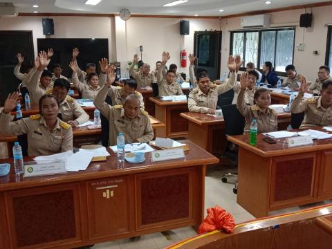 การประชุมสภาองค์การบริหารส่วนตำบลร่อนทอง สมัยวิสามัญ สมัยที่ 2 ครั้งที่ 2 ประจำปี พ.ศ. 2568