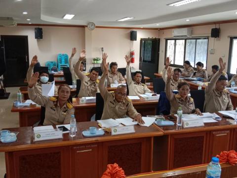 การประชุมสภาองค์การบริหารส่วนตำบลร่อนทอง สมัยวิสามัญ สมัยที่ 3 ประจำปี พ.ศ. 2568