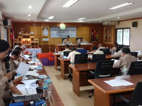 การประชุมสภาองค์การบริหารส่วนตำบลร่อนทอง สมัยวิสามัญ สมัยที่ 3 ประจำปี พ.ศ. 2568