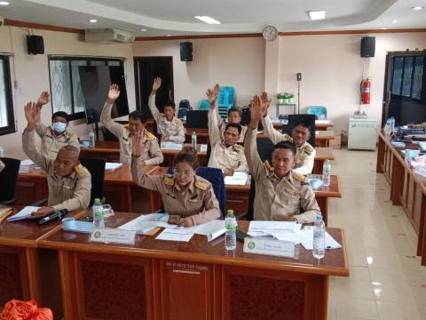 การประชุมสภาองค์การบริหารส่วนตำบลร่อนทอง สมัยวิสามัญ สมัยที่ 3 ประจำปี พ.ศ. 2568