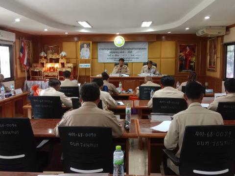 การประชุมสภาองค์การบริหารส่วนตำบลร่อนทอง สมัยวิสามัญ สมัยที่ 3 ประจำปี พ.ศ. 2568