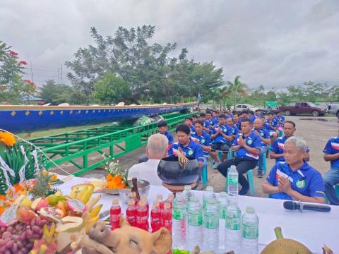 โครงการส่งนักกีฬาเข้าร่วมการแข่งขันเรือยาวท้องถิ่นชิงถ้วยพระราชทานฯ อำเภอสตึก จังหวัดบุรีรัมย์