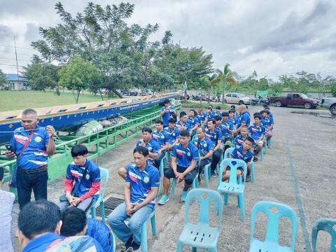 โครงการส่งนักกีฬาเข้าร่วมการแข่งขันเรือยาวท้องถิ่นชิงถ้วยพระราชทานฯ อำเภอสตึก จังหวัดบุรีรัมย์