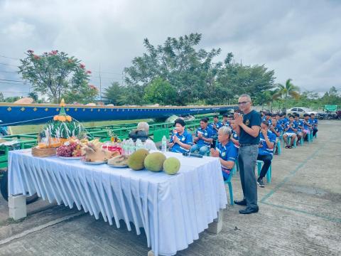 โครงการส่งนักกีฬาเข้าร่วมการแข่งขันเรือยาวท้องถิ่นชิงถ้วยพระราชทานฯ อำเภอสตึก จังหวัดบุรีรัมย์