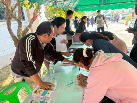 โครงการฝึกอบรมคณะกรรมการประจำหน่วยเลือกตั้ง เจ้าหน้าที่รักษาความปลอดภัยที่เลือกตั้ง และเจ้าหน้าที่ที่เกี่ยวข้องกับการเลือกตั้งสมาชิกสภาองค์การบริหารส่วนตำบลและนายกองค์การบริหารส่วนตำบลร่อนทอง