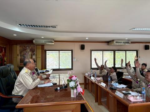 การประชุมสภาองค์การบริหารส่วนตำบลร่อนทอง ครั้งแรก (วันที่ 24 กุมภาพันธ์ พ.ศ. 2569)