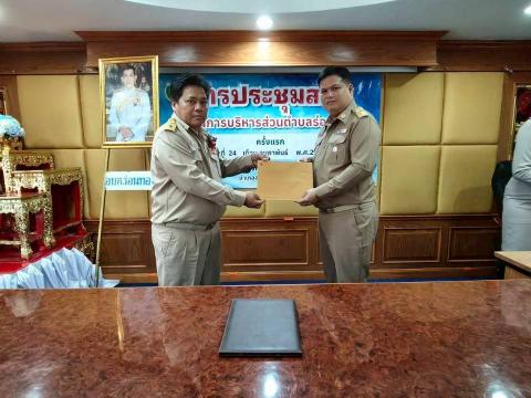 การประชุมสภาองค์การบริหารส่วนตำบลร่อนทอง ครั้งแรก (วันที่ 24 กุมภาพันธ์ พ.ศ. 2569)